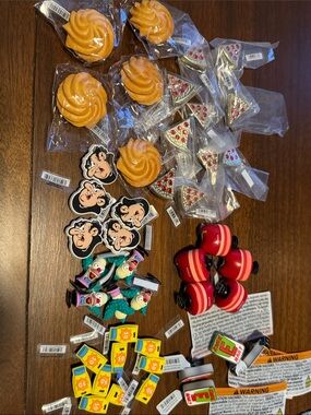 Assorted CROCS & Jibbitz Charms - Any three for $12